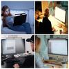40cm Computer Screen Monitor Light Bar E-Reading Lamp with Bi-Color Temperature 2800K-6500K 10 Levels of   Brightness for Laptop Desktop Offi