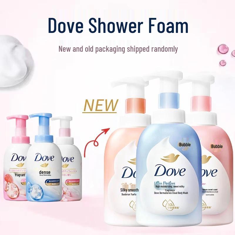 Dove Cherry Blossom Ceramide Bubble Body Wash