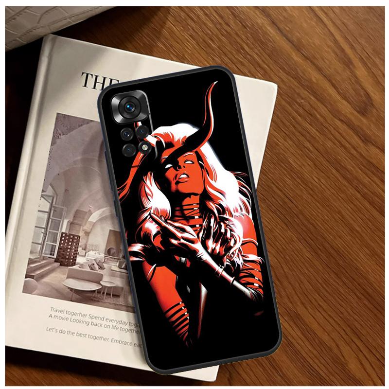 Devil Woman Case For Xiaomi Redmi Note 11 10 9 12 13 14 15 Pro Plus Cover For Redmi 15 C 10C 13C 12C 14C