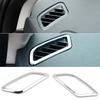 2st/set Bil ABS Krom Interiör Luftkonditionering Ventil Ramdekal För Nissan Qashqai 2008-2014