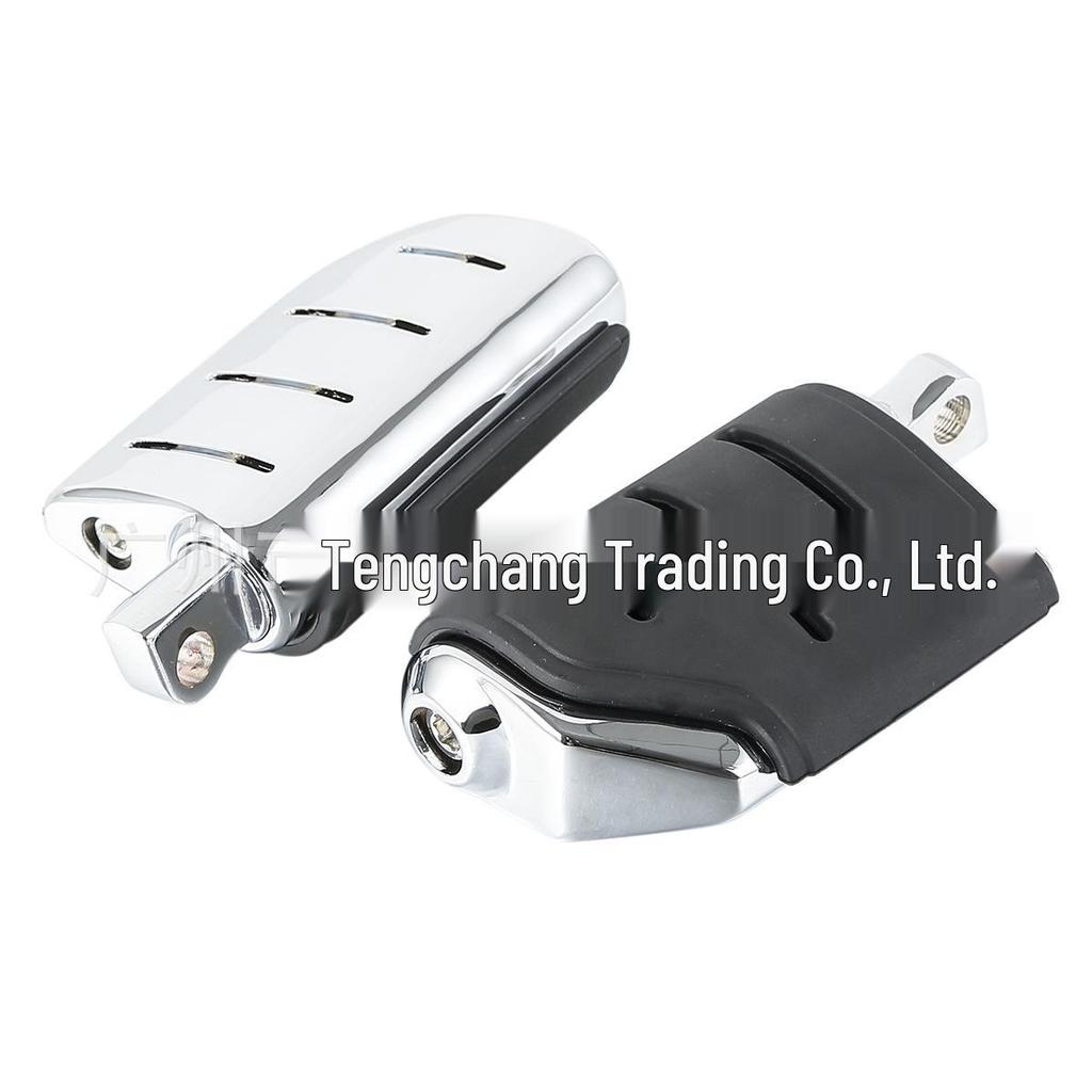 Anti-slip Electroplated Foot Pegs for Harley Road King & Street Glide Motorcycles