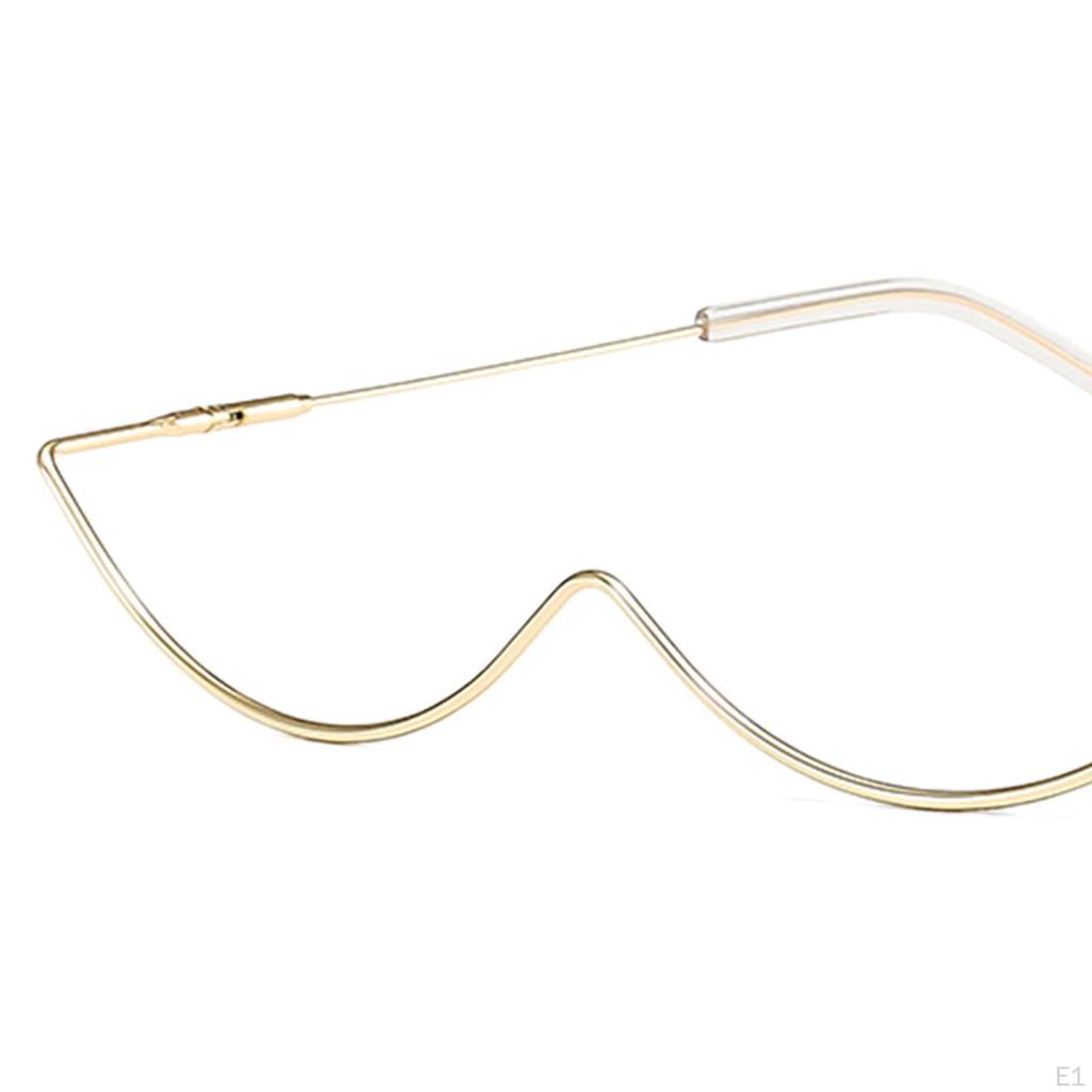 Chic Half Frame Glasses for Women Elegant Eyewear