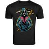 Sensenmann Liebesherz T-Shirt - Gotische Todesromantik Skelett