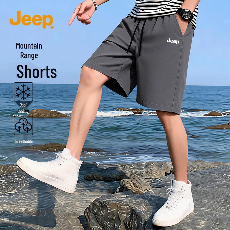 JEEP Men s Lightweight Quick-Dry Casual Shorts 2XL