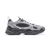New LiNing Meteor 2K Cushioning Anti-Slip And Wear-Resistant Low-Top Casual Shoes Men's Silver Black AGCV113-3