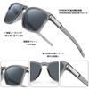 Feisedy Polarized Sunglasses TAC UV400 UV Protection for Driving, Fashionable, Unisex B1249