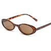Elegant Ladies Small Spectacle Frame Frame Sun Glasses Glasses Latest Trendy Leopard Brown Womens Sun Eyeglasses Classic Oval Black Shades UV400