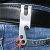 Holder Stainless Steel Metal Clip Waist Clip Bill Clip Cash Holder Money Clips Hanging Keyhchains