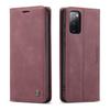 CASEME for Samsung Galaxy S20 FE, Leather Wallet Case, Red