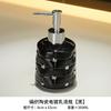 Electroplated Ceramic Hand Sanitizer Bottle Black White Soap Dispenser Bathroom Shampoo Shower Gel Lotion Dispensing Bottle Mew