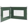 Gazebo Side Panels, Sides Replacement with Window for 3x3(m) or 3x4m Pop Up Gazebo, 2 Pack, Green