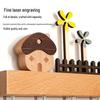 Nordic Wooden Wall Key Holder & Shelf - Stylish Entryway Hook for Keys & Decor