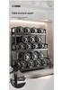 Multifunctional Kitchen Countertop Seasoning Rack with Salt Storage Jars
