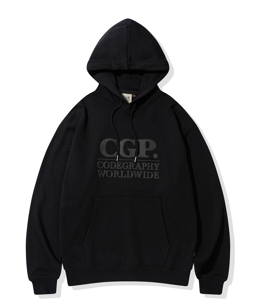 Square Logo Hoodie_Black