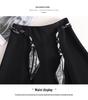 Winter 2025 High-Waisted A-Line Wool Skirt with Thick Hem - Mid-Length Slimming Casual Design