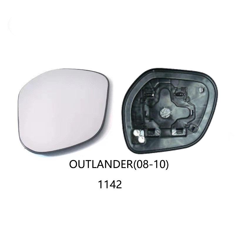 2008-2020 Mitsubishi Outlander Innvendig Oppvarmet Bakspeil Linse Erstatning
