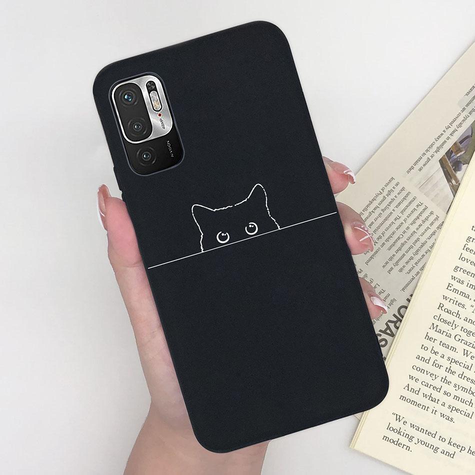 

For Xiaomi Redmi Note 10 10T 11 SE 5G Case Pilot Cartoon Pattern Soft Silicone Back Cover For Xiaomi Poco M3 Pro 5G New Bumper Redmi Note 10 5G