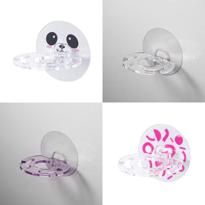 1/4Pcs Home Toothbrush Holder Rack Durable Material Reusable Carrying Holder Suitable For Bathroom Decoration