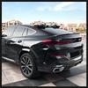 BMW X6 G06 Sport 2019+ Exterior Mod Kit: Front Lip, Wind Knife, Rear Wing, Side Skirt.