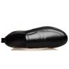 Autumn and winter men's leather shoes men's business heightening men's shoes invisible inner heightening men's shoes trend low-top sports and leisure