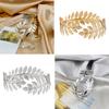 Hands Bracelet Fine Workmanship Minimalistic Adjustable Opening Stylish Long Lifespan Christmas Gift Alloy Roman Bride Leaves Armband Bracelet