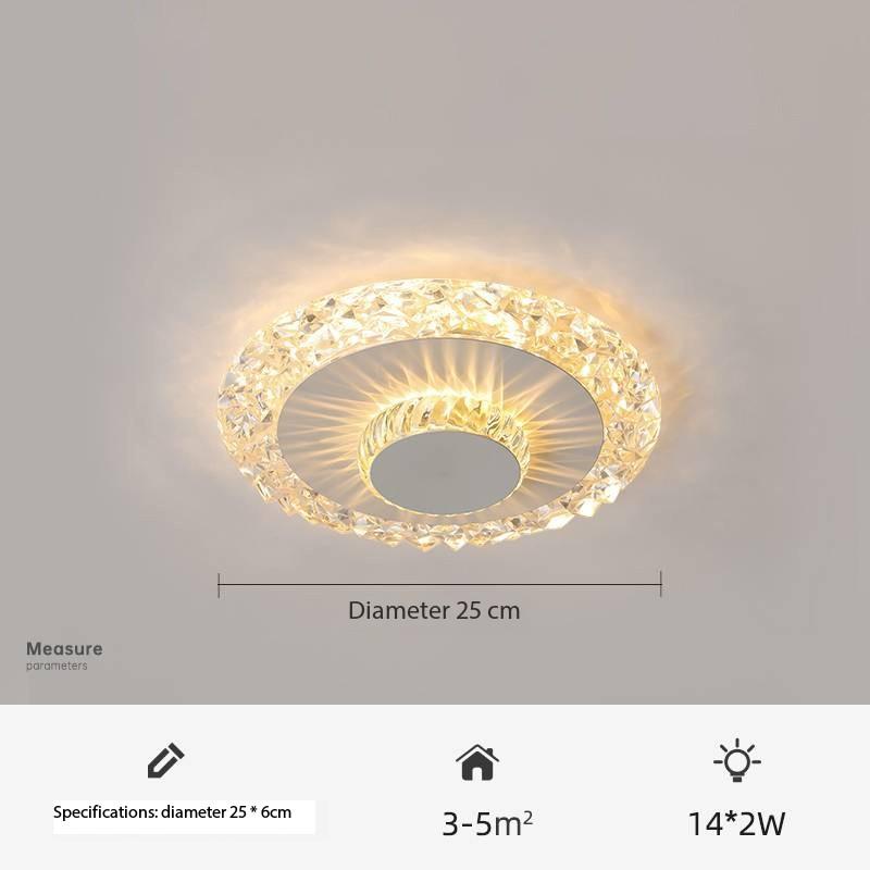 2024 new Nordic aisle corridor minimalist ceiling lamp creative light luxury staircase balcony attic bedroom lamps indoor lights