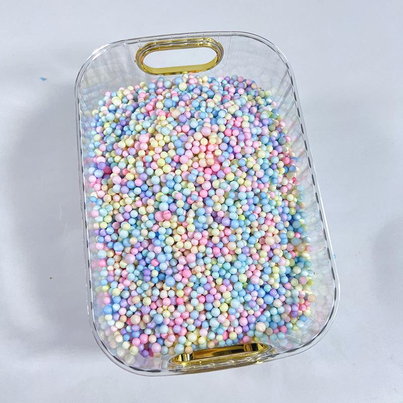 Stelline Cadenti Colorate in Gommapiuma per Macaron - Palline Decorative Rotonde Piccole