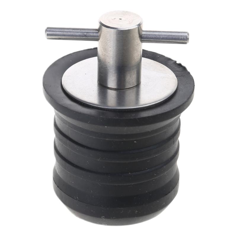 Stainless Steel Drain Twist Plug (1 inch /1-1/4 inch options)