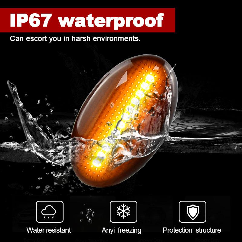 For Mercedes Benz Repeater Signal Lamps Smart W450 W452 98-07 A-Class W168 Vito W639 W447 Dynamic LED Car Side Marker LightsTurn Signal 2