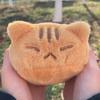 Giant Orange Cat Plush Toy Kawaii Kitty Plushie Throw Pillow Soft Cat Stuffed Doll Toy Home Decoration for Friends Birthday Gift