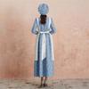 Women's Solid Colour Vintage Court Corset Cos Dresses