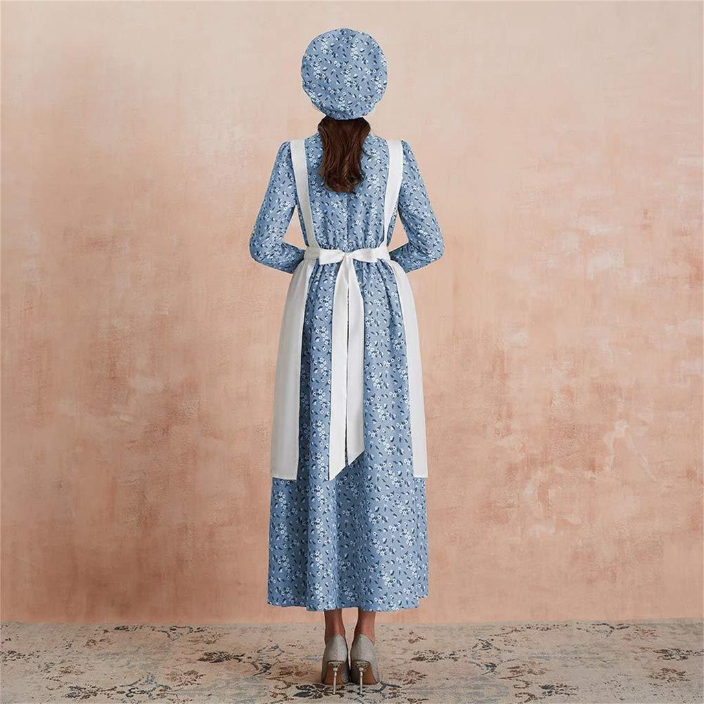Women's Solid Colour Vintage Court Corset Cos Dresses