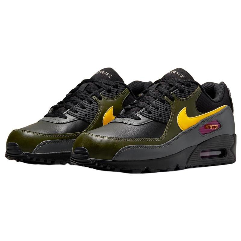 Nike Air Max 90 GORE TEX 'Tour Yellow Cargo Khaki' Sneakers Casual Shoes DJ9779-001