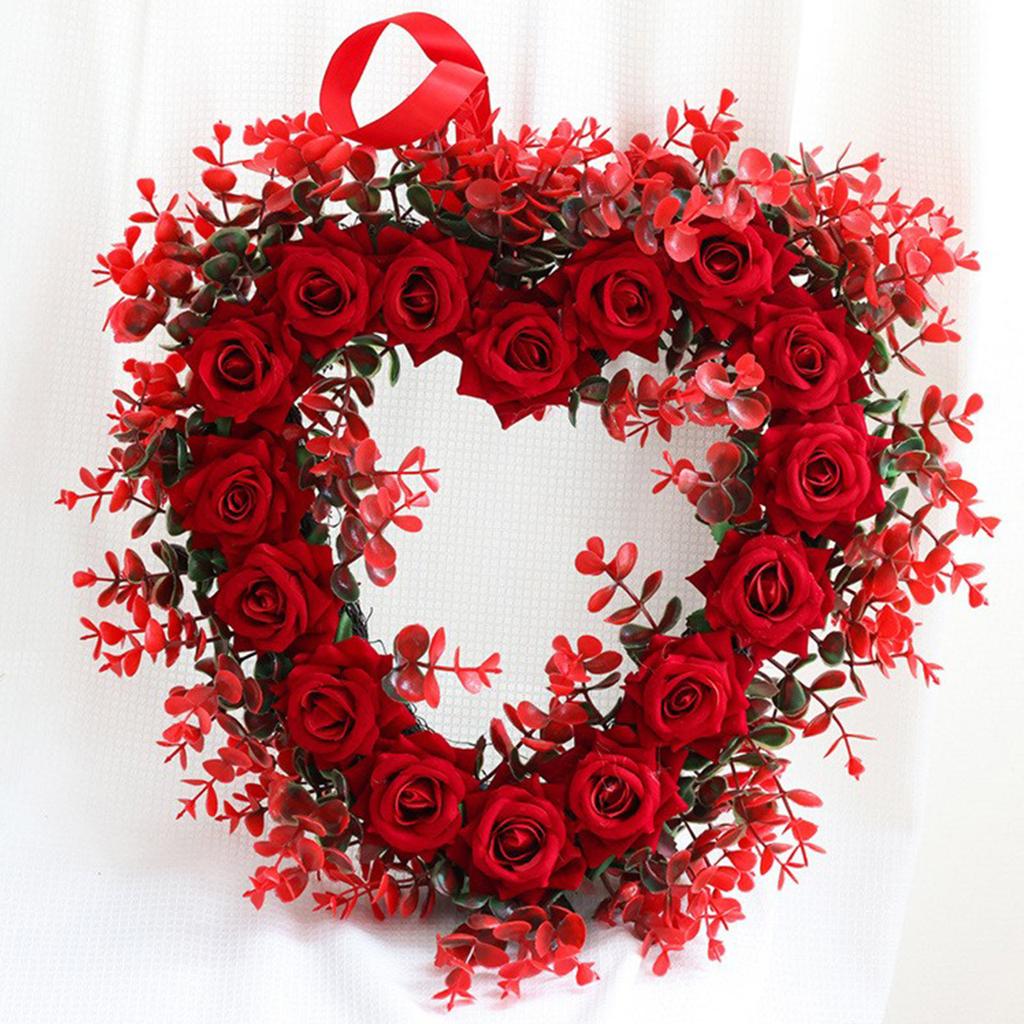 Rose Ring Home Decoration Wreath Door Hanging