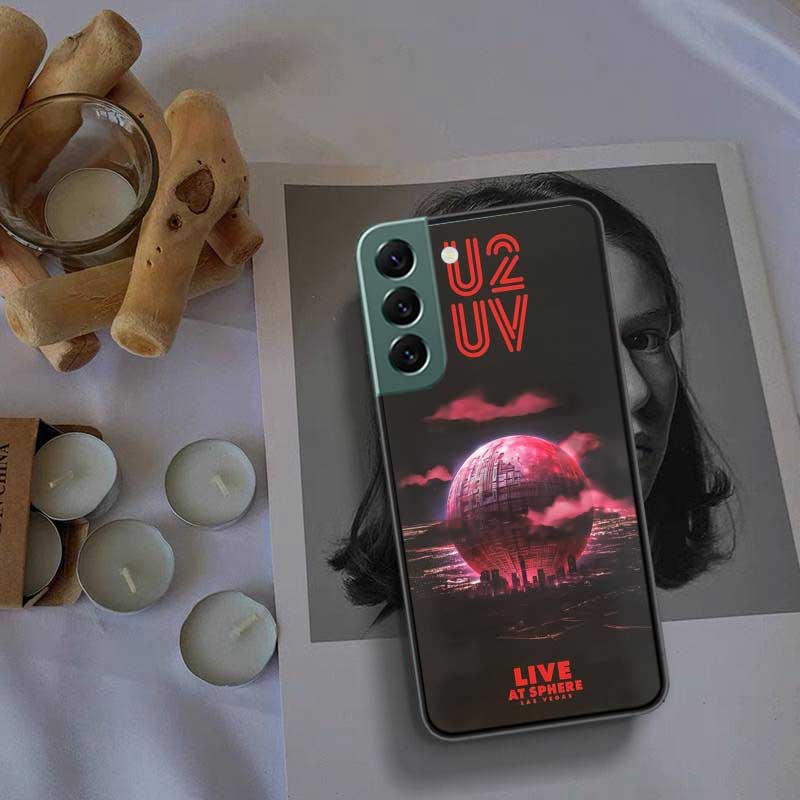 Band U2 Phone Case For Samsung Galaxy S22 S25 Ultra S21 S10 Plus S26 Edge S20 S23 S24 FE Cover Silicone Soft TPU Clear Shell