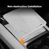 For Geely Zeekr 7X 2025 2026 Car Central Control Wireless Charging Pad Center Console Silicone Mat Cover Anti-Slip Protector