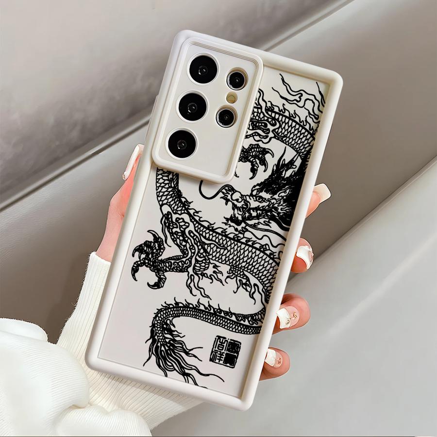 

Cool C-Chineses Dragon Phone Cover Case for Samsung Galaxy S26 Ultra S20FE S24 Plus S23 FE S22 S21 S24Ultra S25 S25 Edge Galaxy S23+