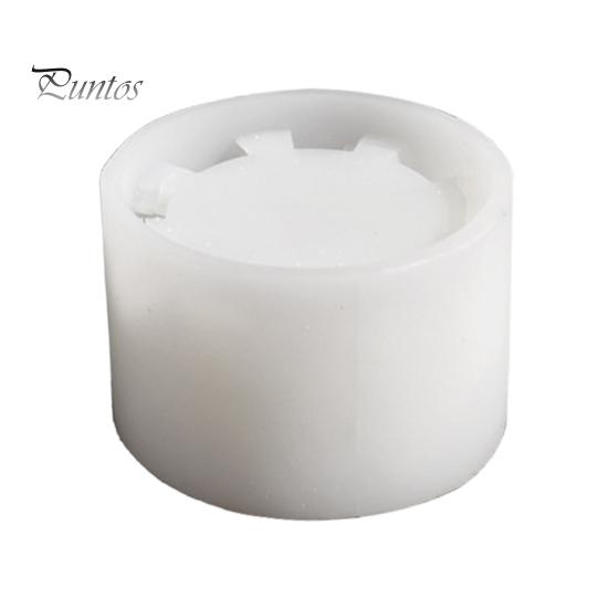 

1/2 шт. Пасхальный кролик подсвечник форма ручной работы эпоксидная смола литейная силиконовая форма DIY ремесла кролик подставка для свечей орнамент изготовление формы A