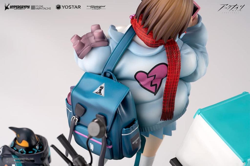 Arknights Amiya Apprentice Deliveryman VER. Deluxe Edition 17 Scale PVC & ABS Pre-painted Finished Figure
