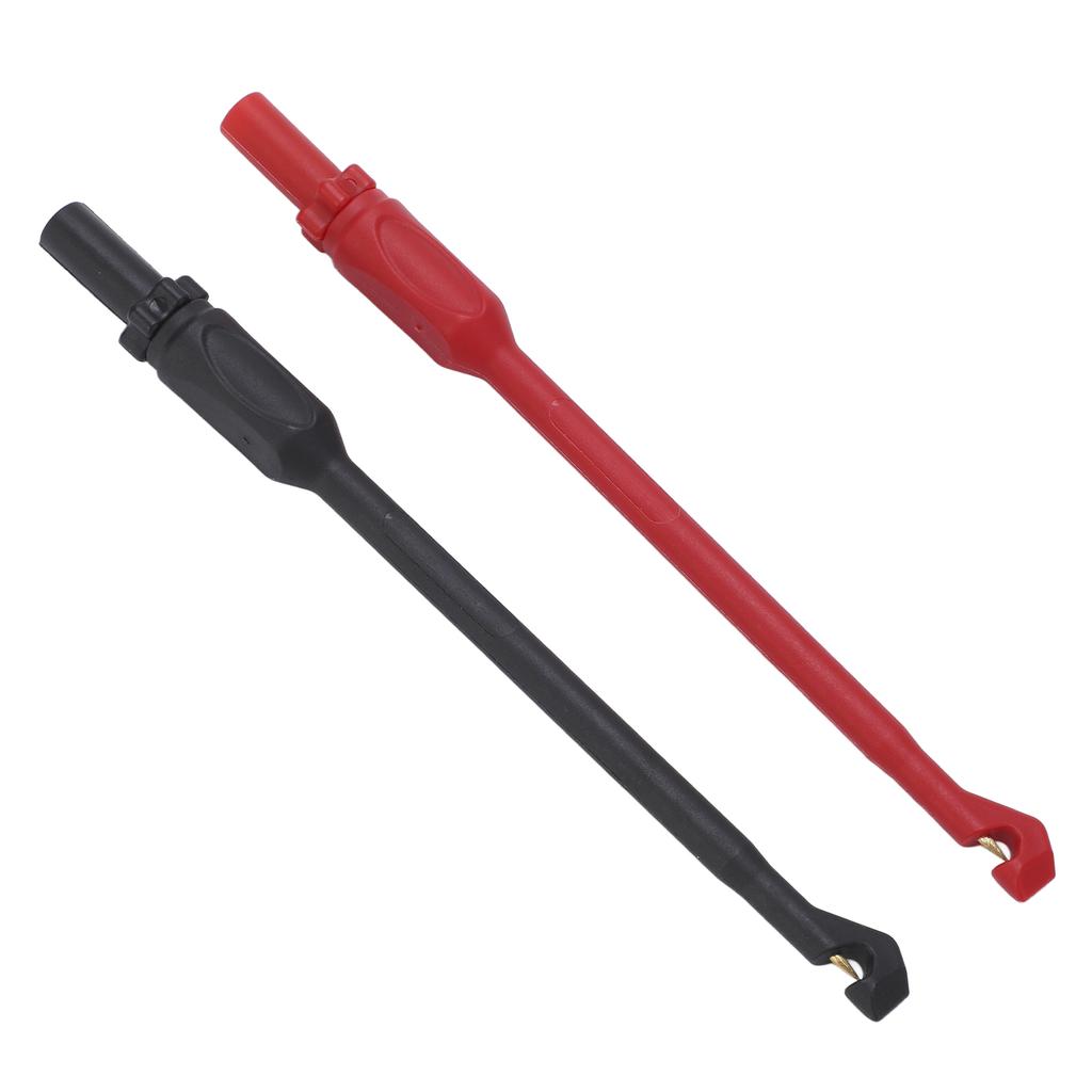 2PCS J.30016 Piercing Probe Multimeter Test Hook with 4mm Connector Insulation Car Repair Test Needle
