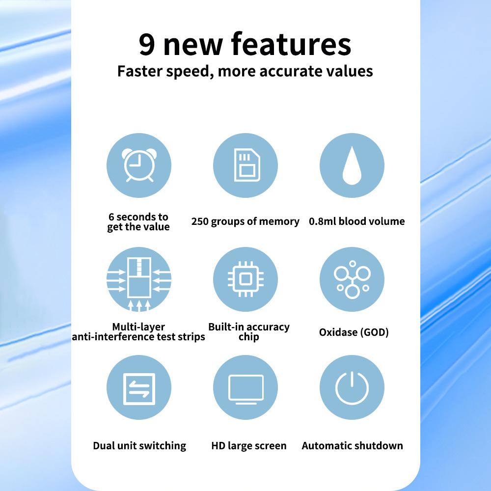 Glukometr navržený pro lidi středního a staršího věku