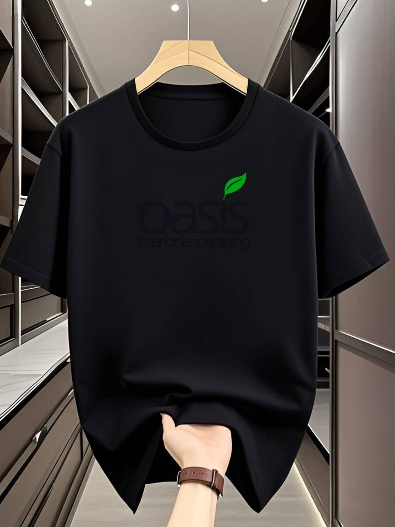 Black T-shirt - Soft Breathable Fabric M