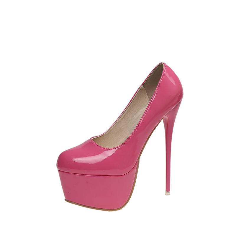 Fashion Sexy Round Toe High Heels for Women Wedding Platform Shoes Club Party Fashion Stiletto Heels Shallow Ladies Pumps Zapatos Mujer