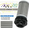 Essential Engine Protection 10 Micron/ 100 Micron Stainless Steel Inline Fuel Filter Designed W/ Fuel Fuel Filters5