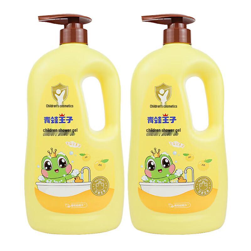 Frog Prince Children's 2-in-1 Bath & Shampoo Twin Pack (1.1L)