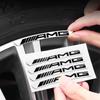 4 Pezzi Decalcomanie Decorative per Cerchioni Ruota Auto in Alluminio Per Mercedes Benz AMG W223 W213 W206 W464 W247 W167 W166 W222 W205 W204