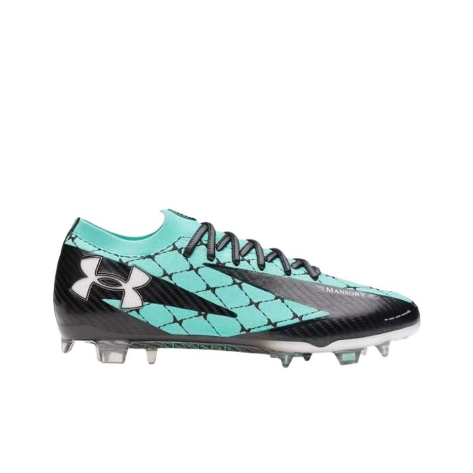 Under Armour Mansory X Shadow Elite 3 Bequeme Strapazierfähige Wasserdichte Fußballschuhe Unisex Fußballschuhe Blau Schwarz 6009163-425