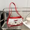 Cute Bow knot Ribbon Underarm Bag Large Capacity Casual Underarm Bag Daily Commuting Bags Lady Banquet Women's Purse Bag