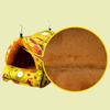 Fashion Pet Bird Parrot Cages Windproof Hammock Hut Tent Bed Hanging Cave