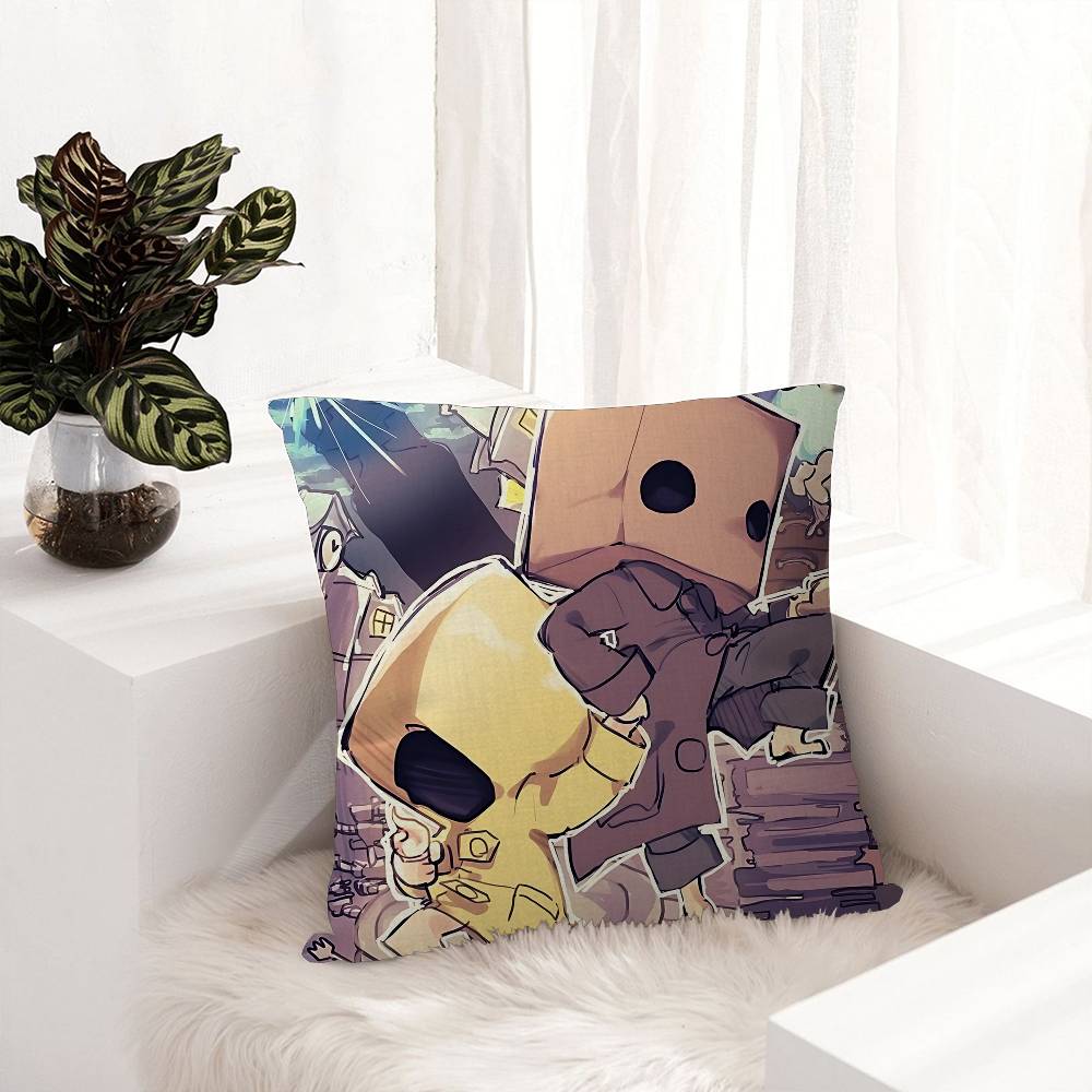 Game L-Little Nightmares Cushion Cover Pillow Cover Decor Pillowcase Printed Cushion Case For Couch